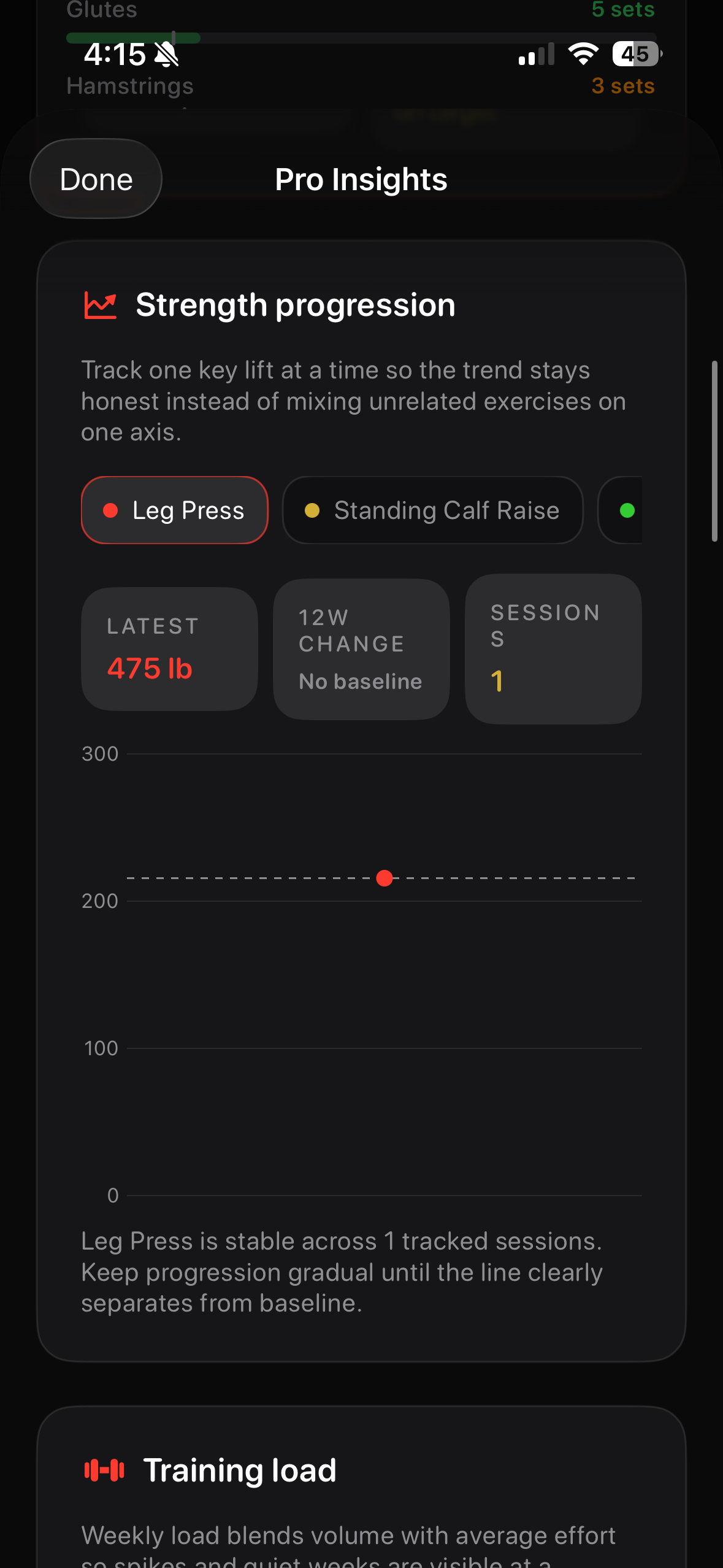 In-Workout AI coaching
